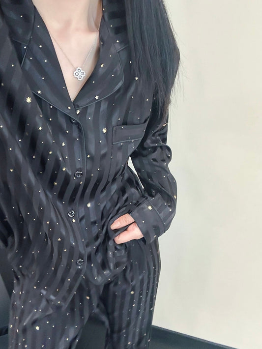 Satin Long Pajama Set