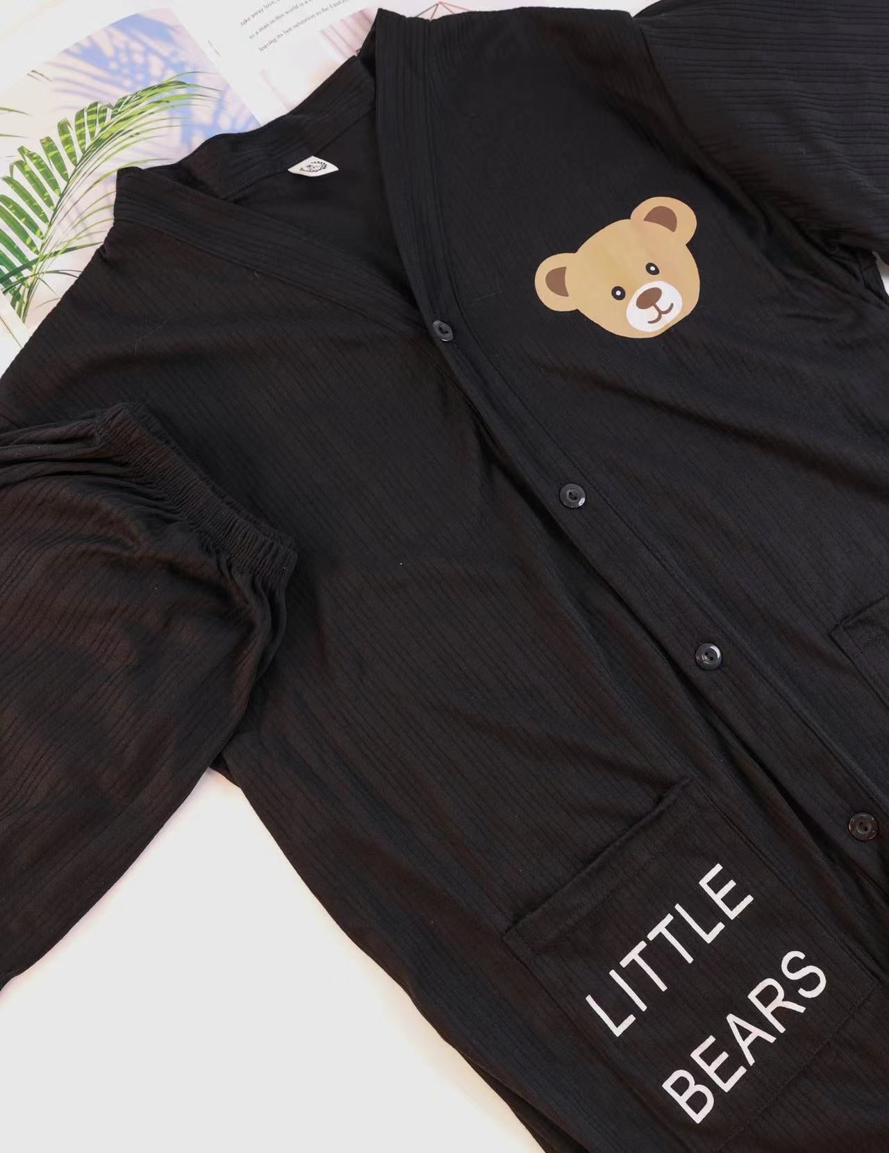 Cotton Short Pajama Set (Couple's Matching Set) - Lunior -  -