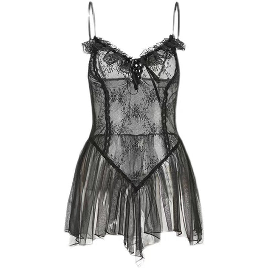 Lace Babydoll - Lunior - -