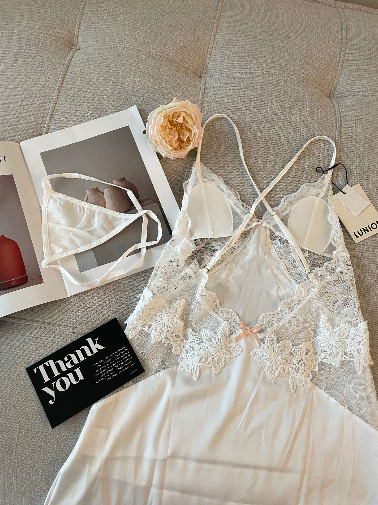 Lace Slip - Lunior -  -