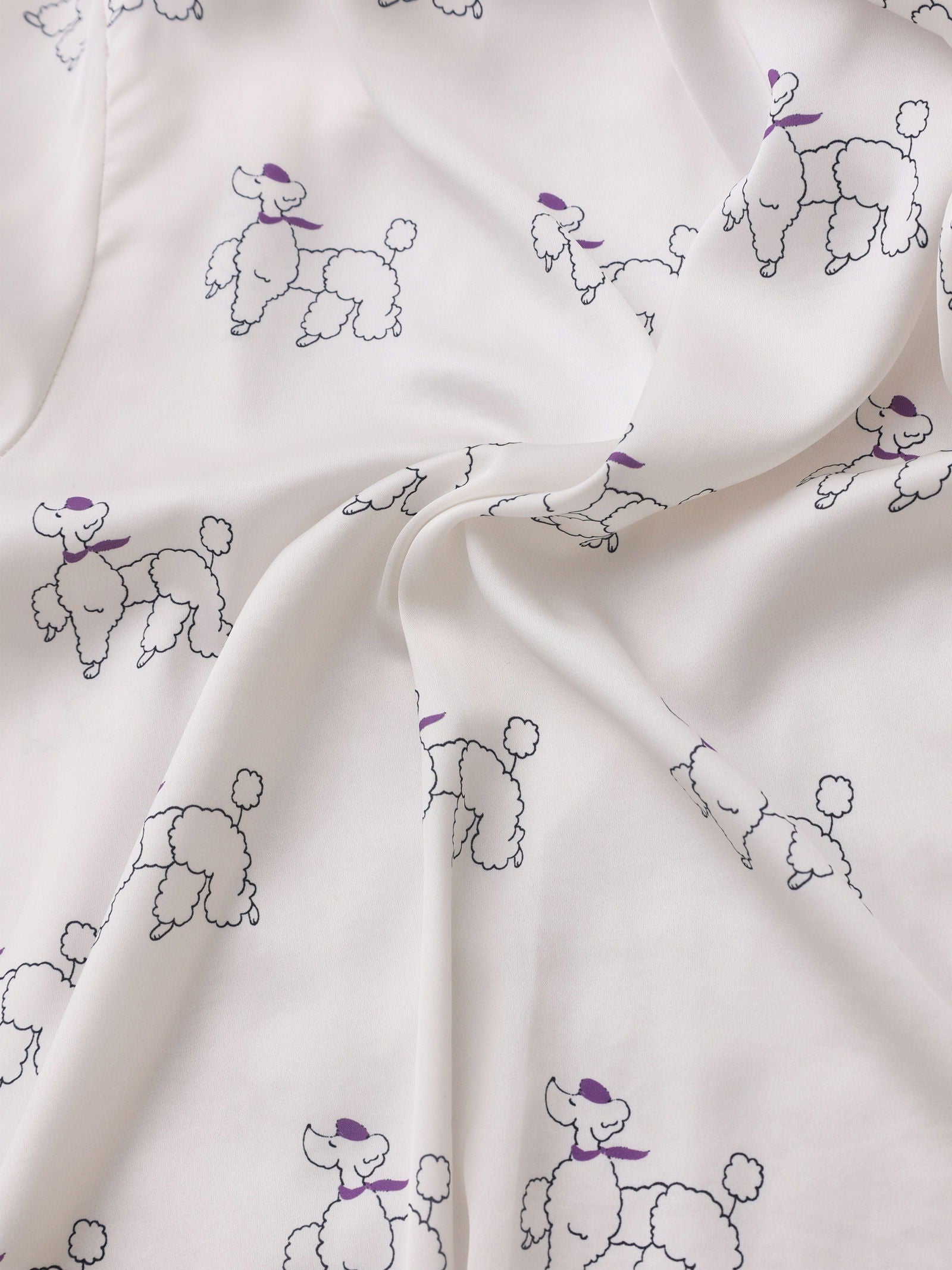 Satin Long Pajama Set - Lunior -  -