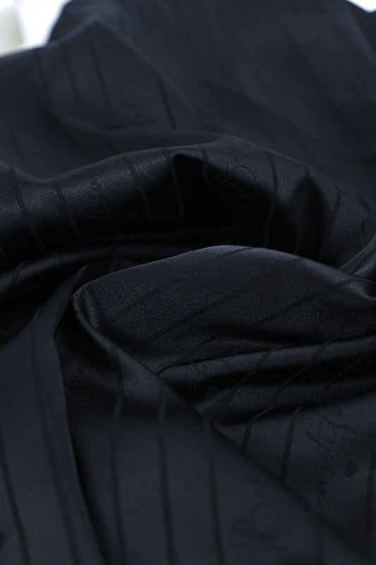 Satin Long Pajama Set (Man) - Lunior - -