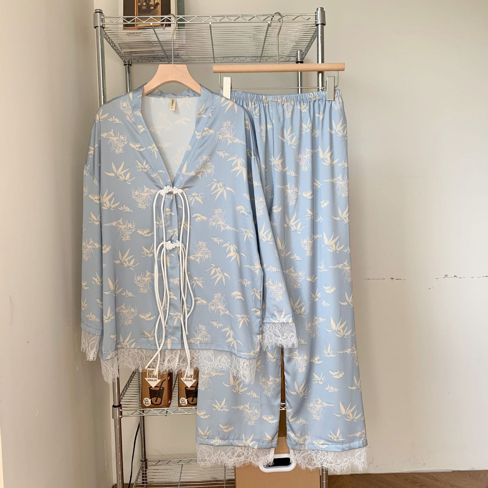Satin Pajama Set - Lunior -  -