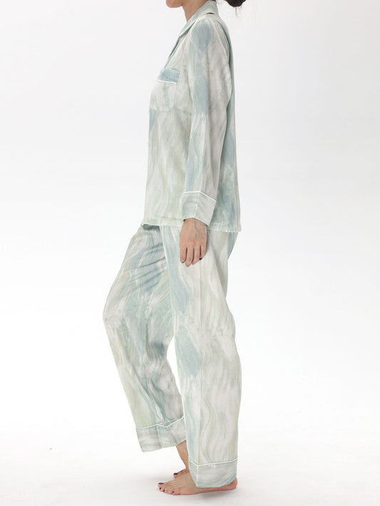 Satin Pajama Set (Couple's Matching Set) - Lunior - -