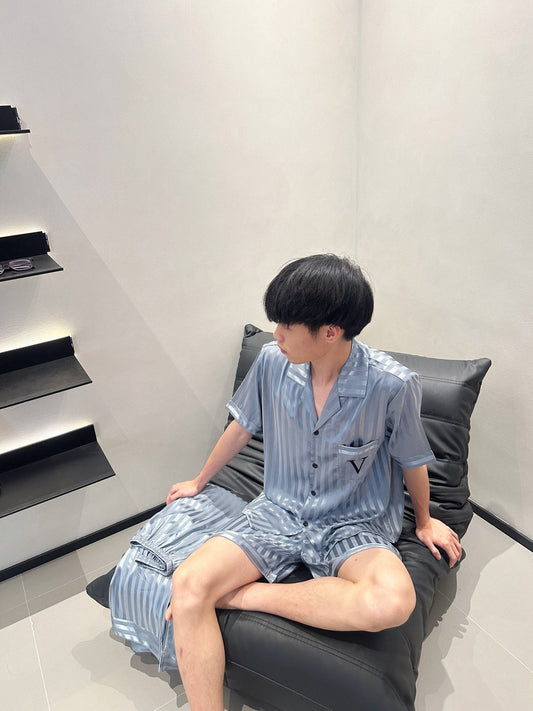 Satin Pajama Set(Couple’s matching set) - Lunior - -