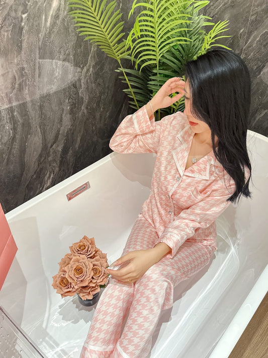 Satin Pajama Set(Couple’s matching set) - Lunior - -