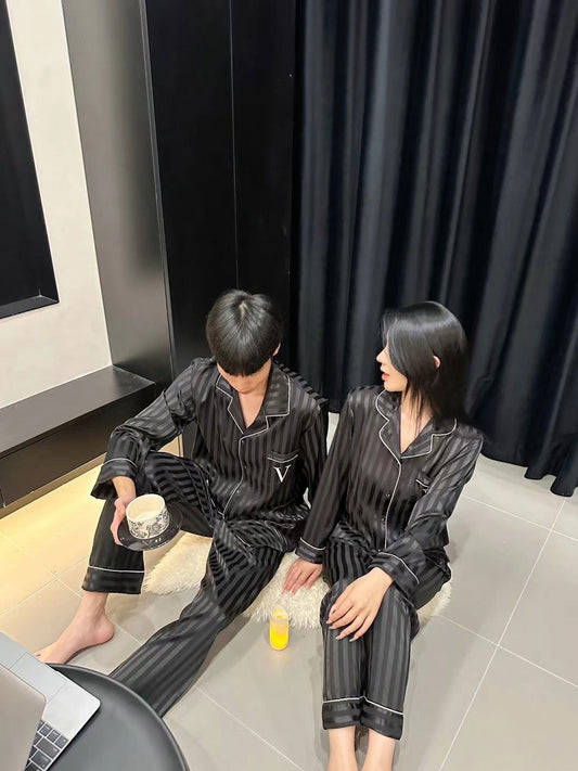 Satin Pajama Set(Couple’s matching set) - Lunior - -