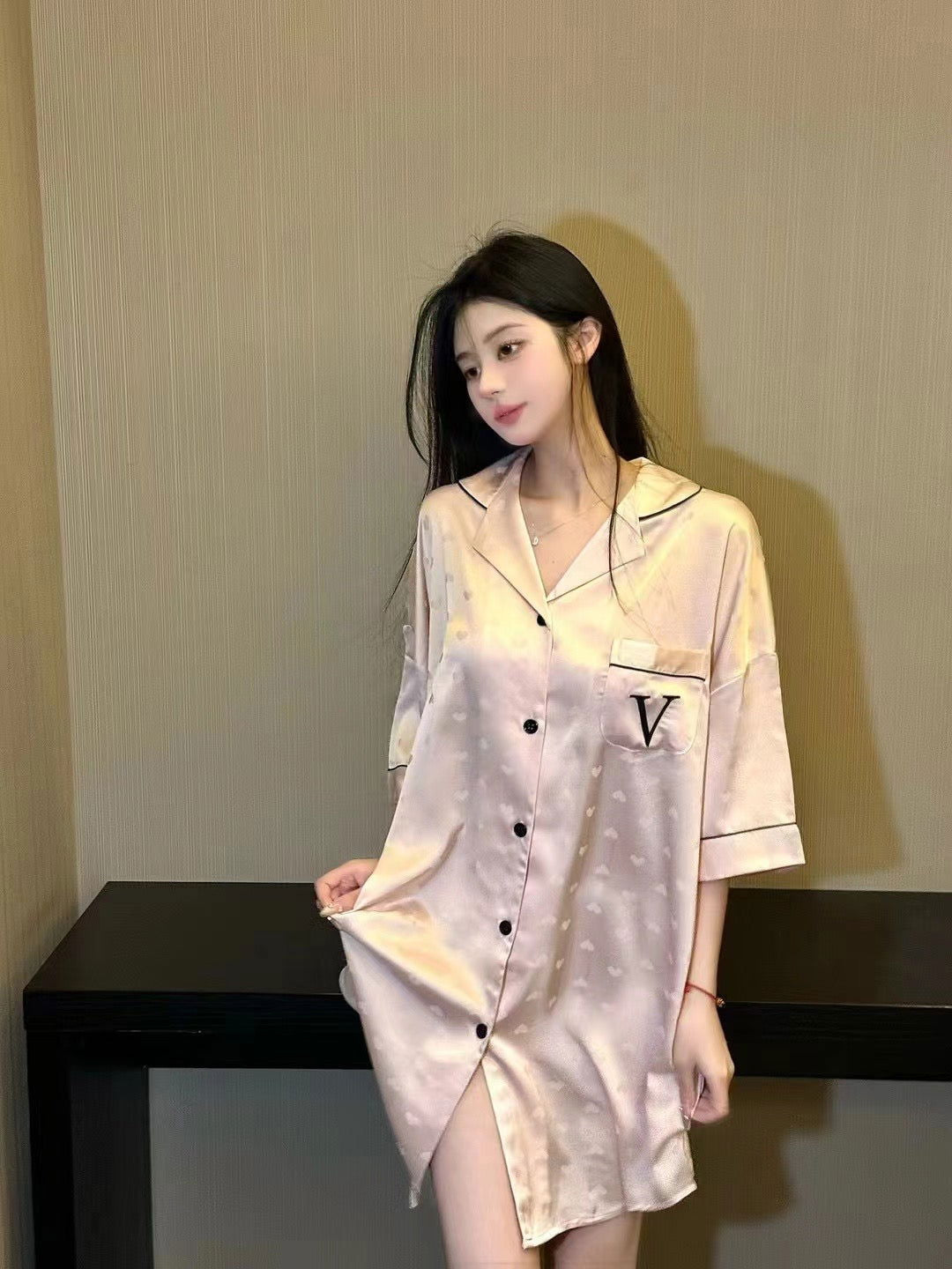 Satin Sleepshirt - Lunior -  -