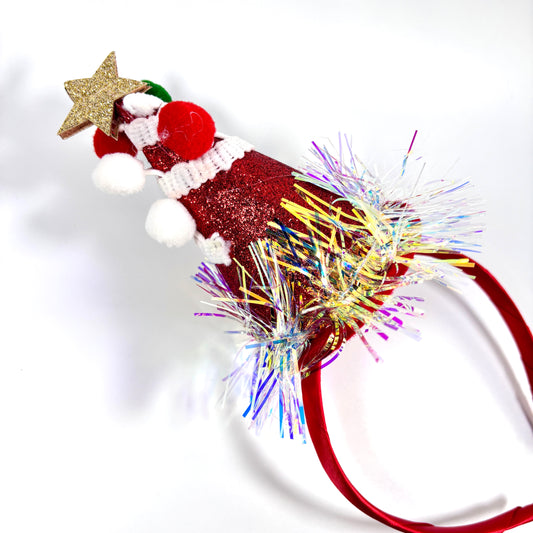 CHRISTMAS HEADBAND IN HAT