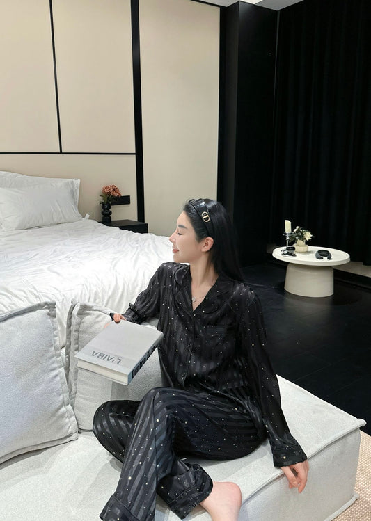 Satin Long Pajama Set