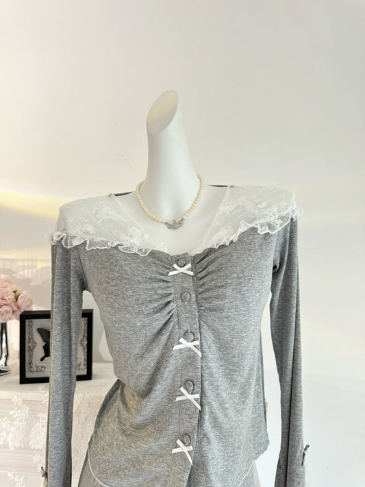 Long Cotton Pajama Set - Lunior -  - 