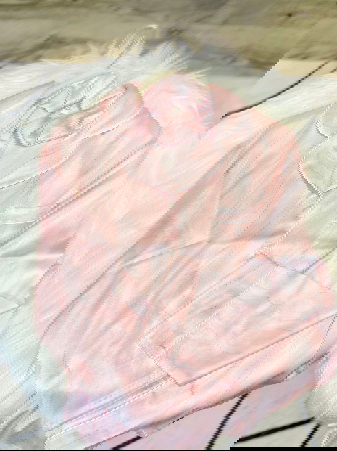 Long Satin Pajama Set - Lunior -  - 