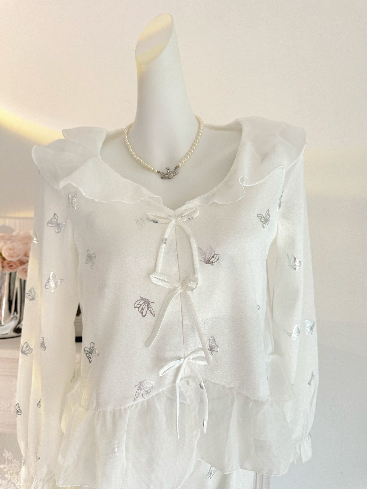 Long Satin Pajama Set - Lunior -  - 