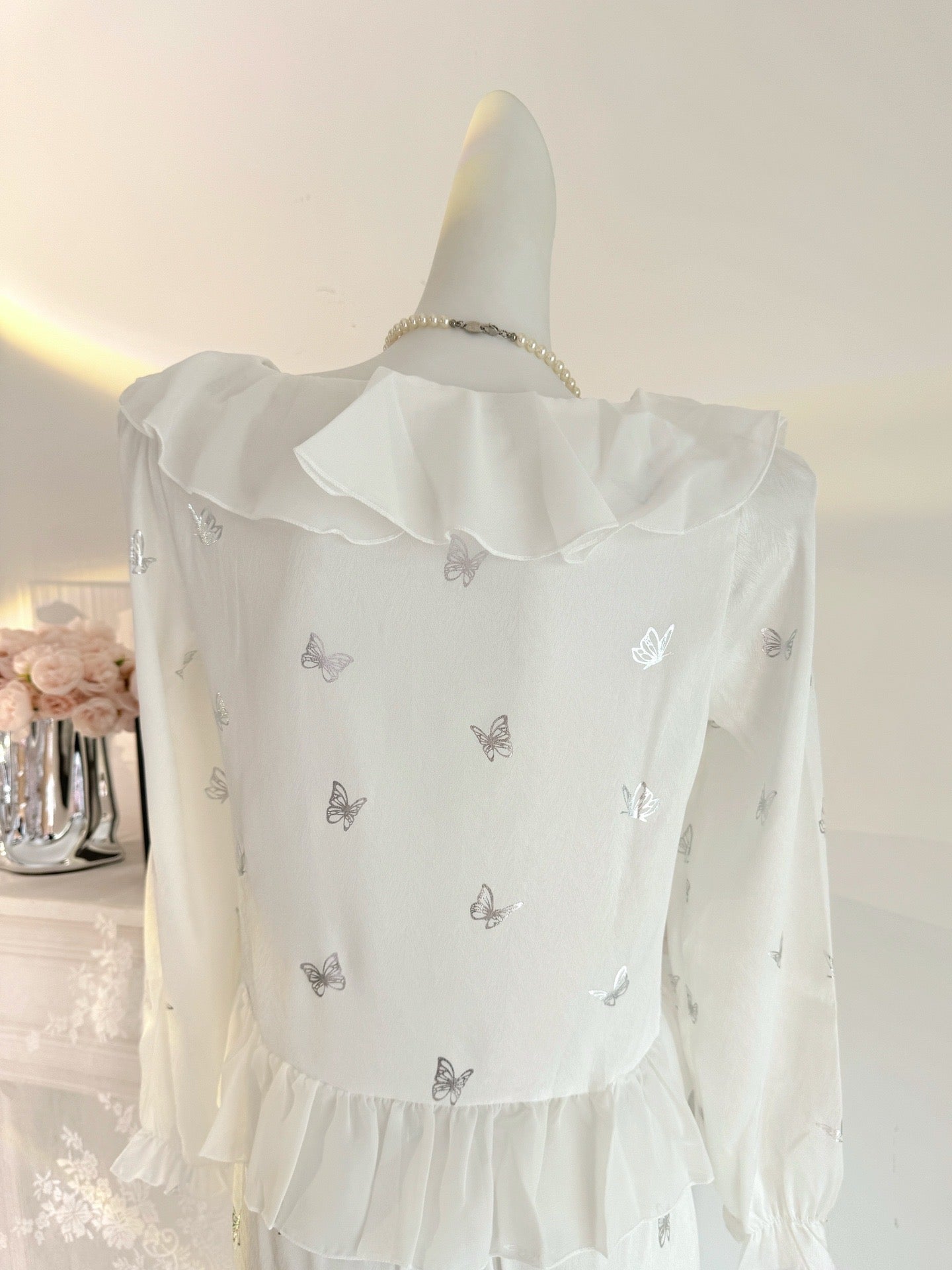 Long Satin Pajama Set - Lunior -  - 