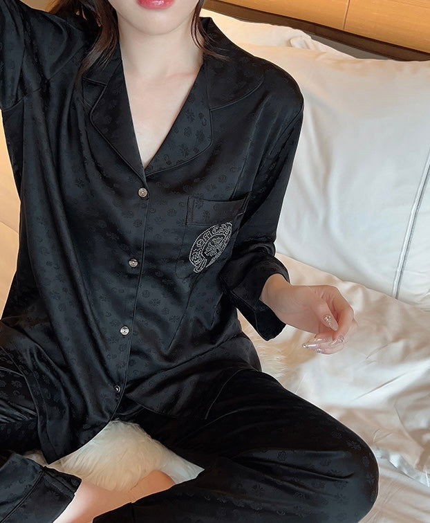 Long Satin Pajama Set (Couple’s Matching Set) - Lunior -  - 