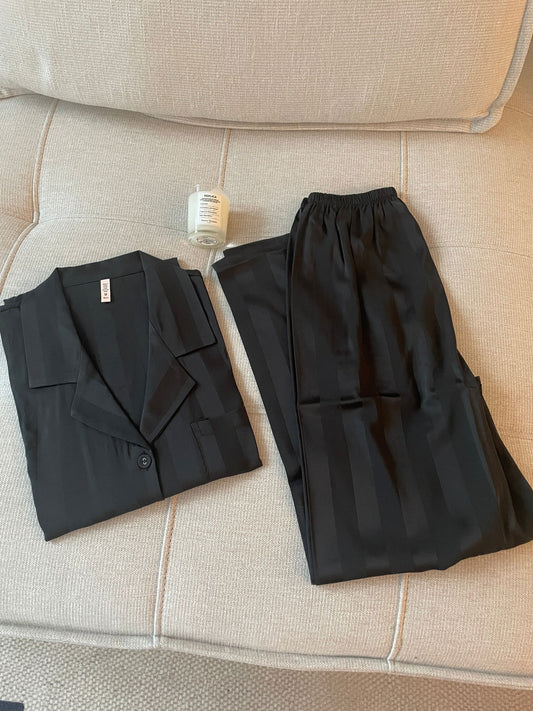 Long Satin Pajama Set （Couple’s matching set) - Lunior -  - 