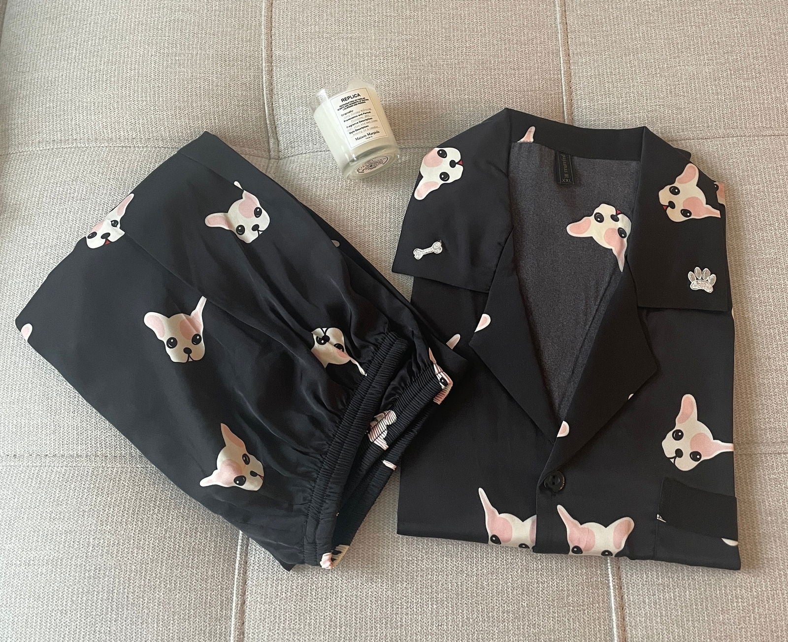 Long Satin Pajama Set （Couple’s matching set) - Lunior -  - 