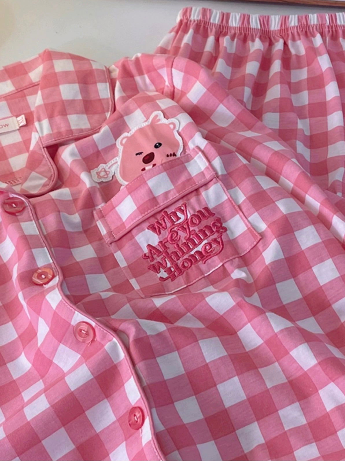 Loopy Cotton Pajama Set - Lunior -  - 