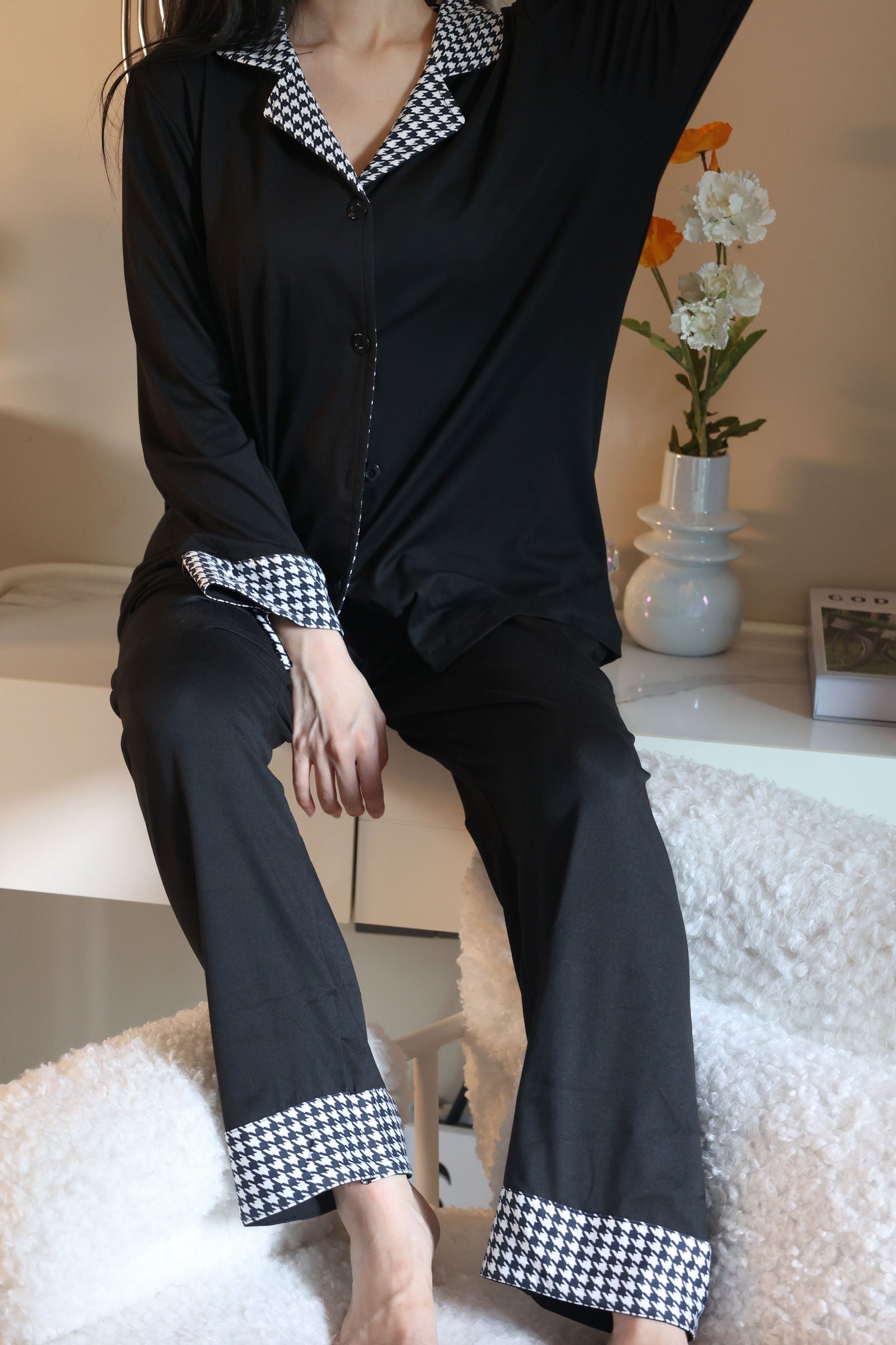 Model Long Pajamas Set (Couple's Matching Set) - Lunior -  - 