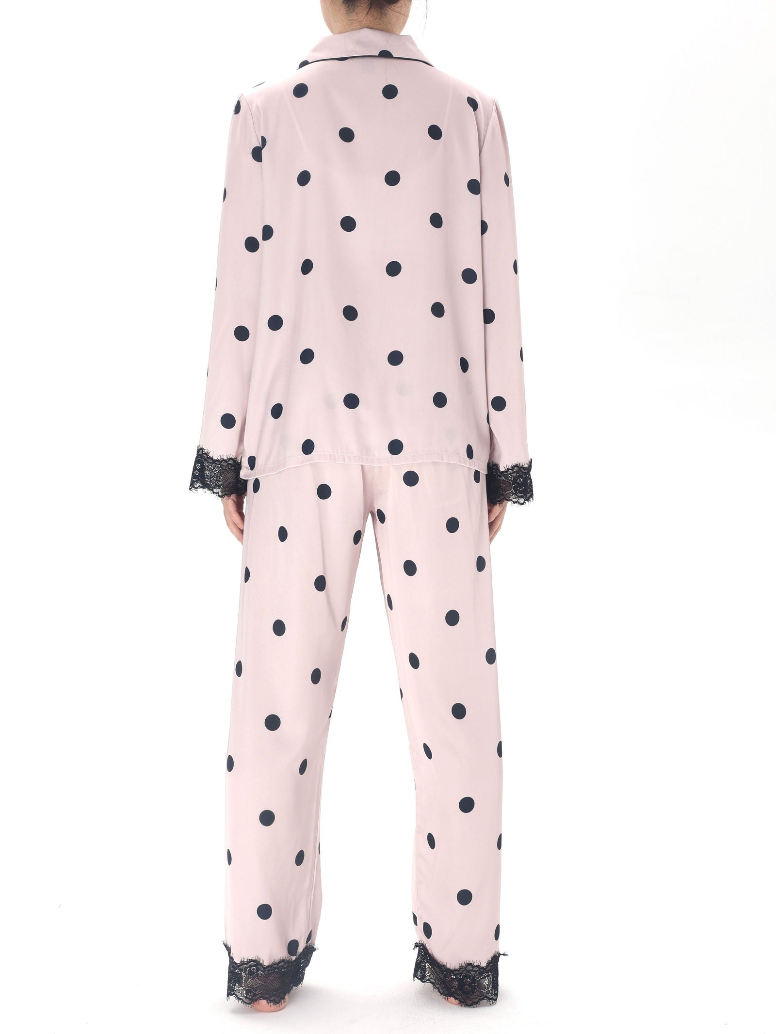Satin Long Pajama Set - Lunior -  - 