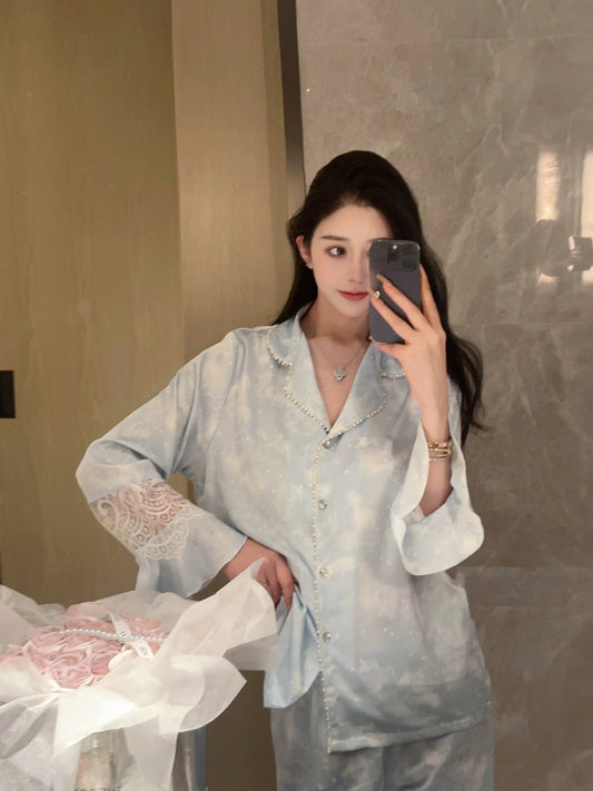 Satin Pajama Set - Lunior -  - 