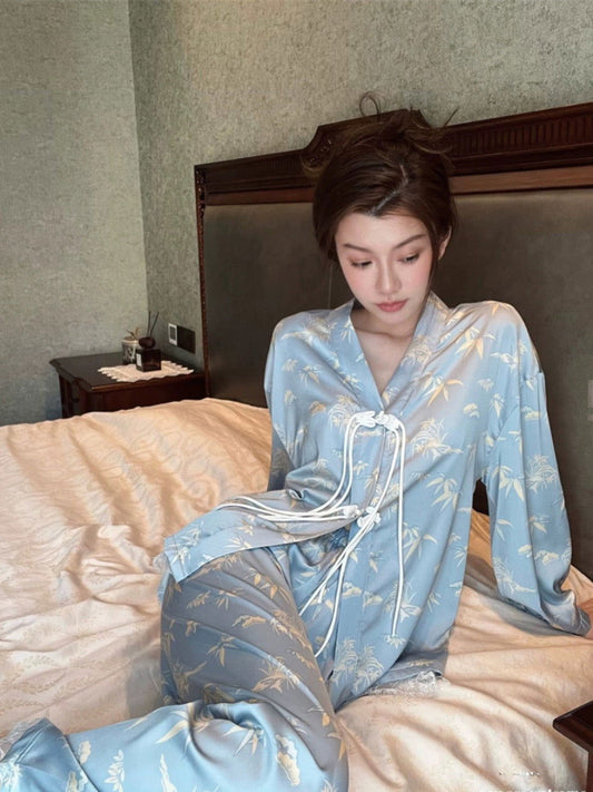 Satin Pajama Set - Lunior -  - 