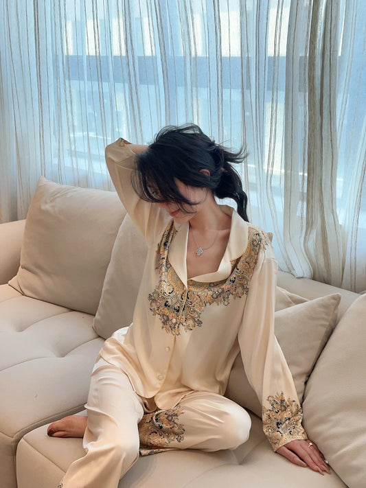 Satin Pajama Set - Lunior -  - 