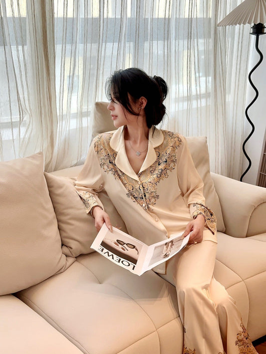 Satin Pajama Set - Lunior -  - 