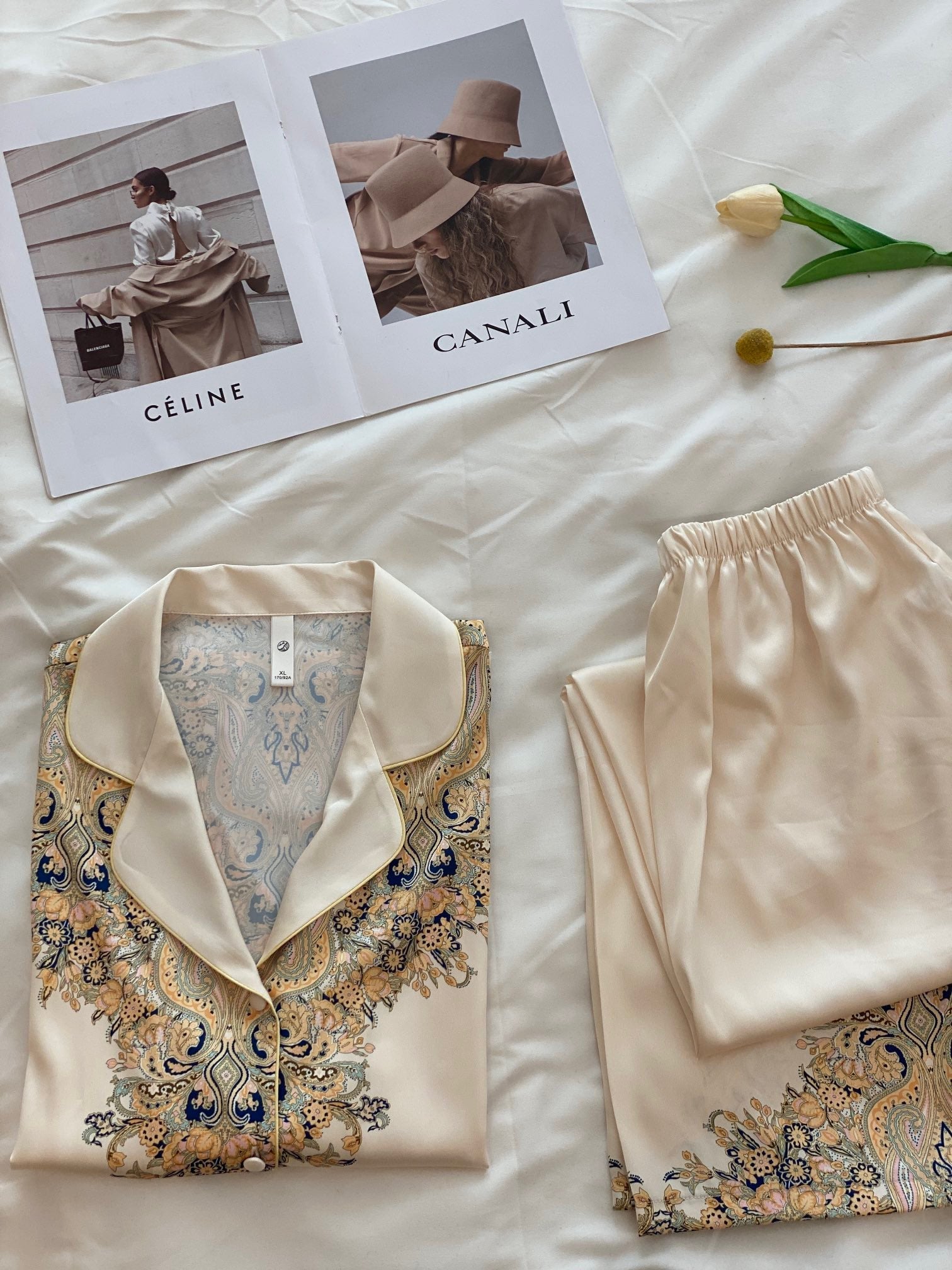 Satin Pajama Set - Lunior -  - 