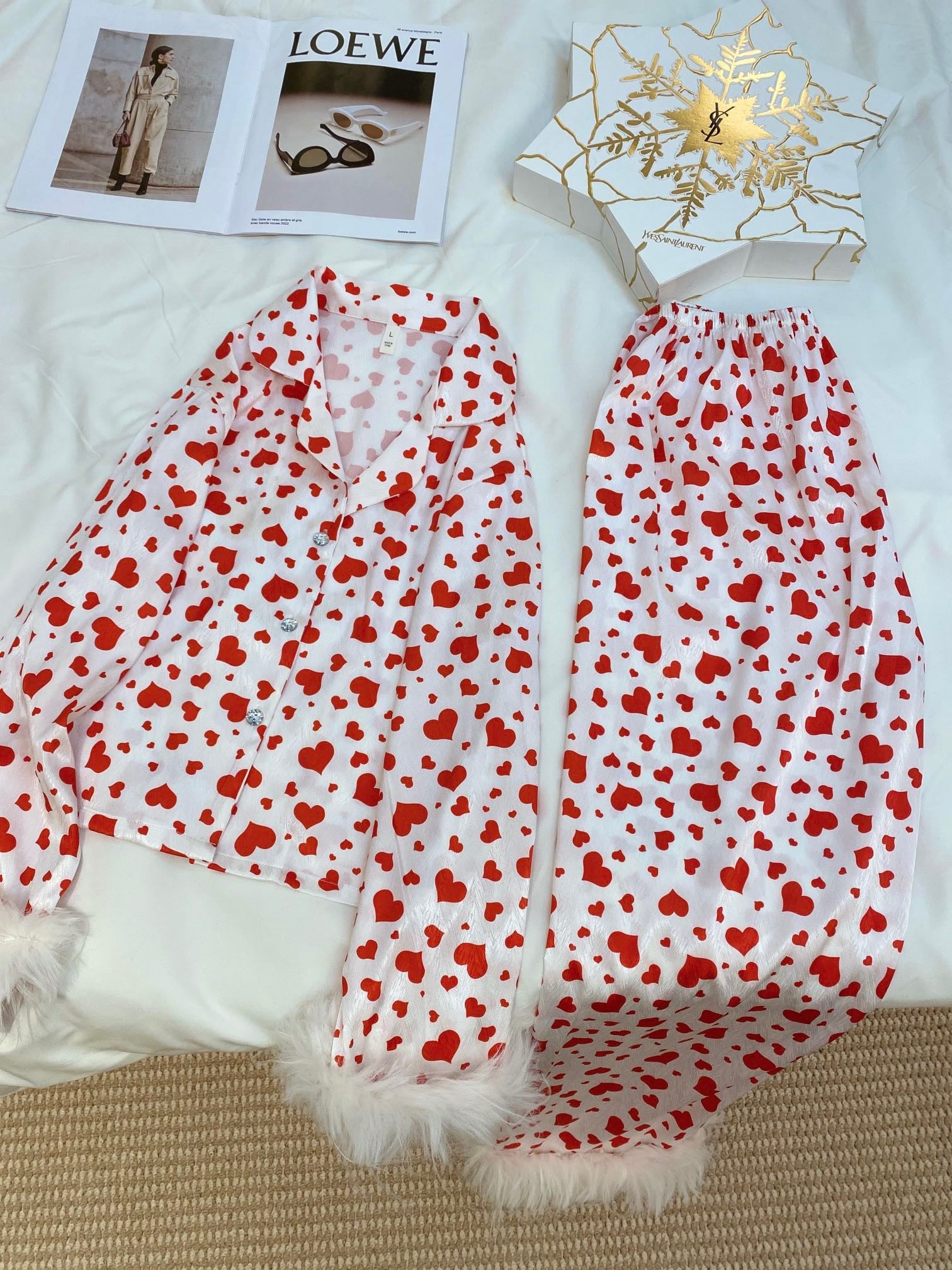 Satin Pajama Set - Lunior -  - 