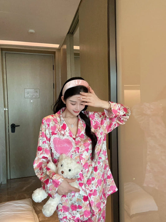 Satin Pajama Set - Lunior -  - 