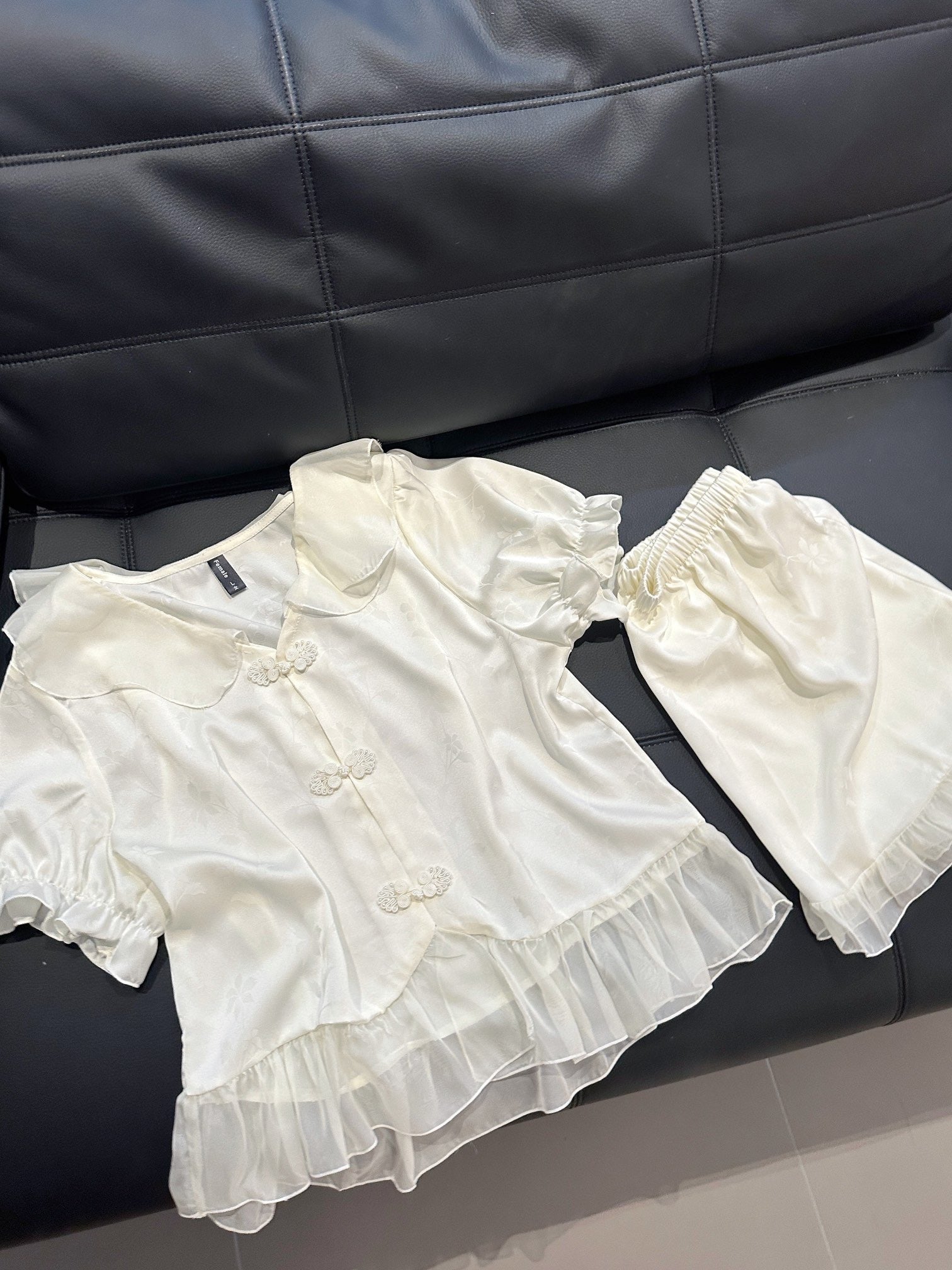 Satin Pajama Set - Lunior -  - 