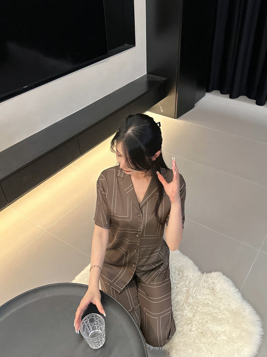 Satin Pajama Set - Lunior -  - 