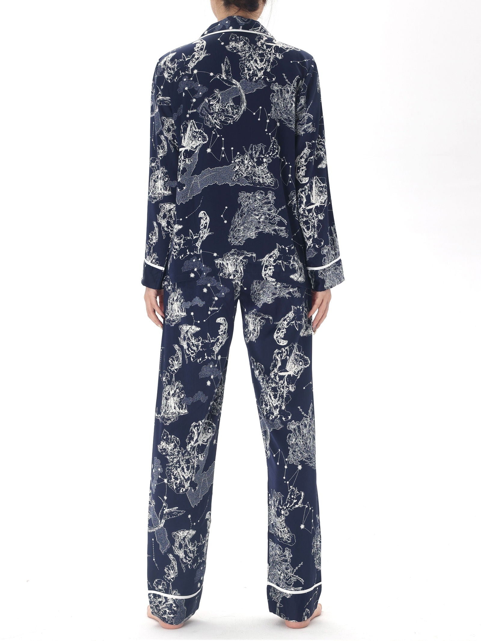 Satin Pajama Set  (Couple's Matching Set) - Lunior -  - 