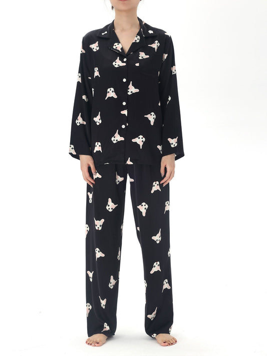 Satin Pajama Set (Couple's Matching Set) - Lunior -  - 