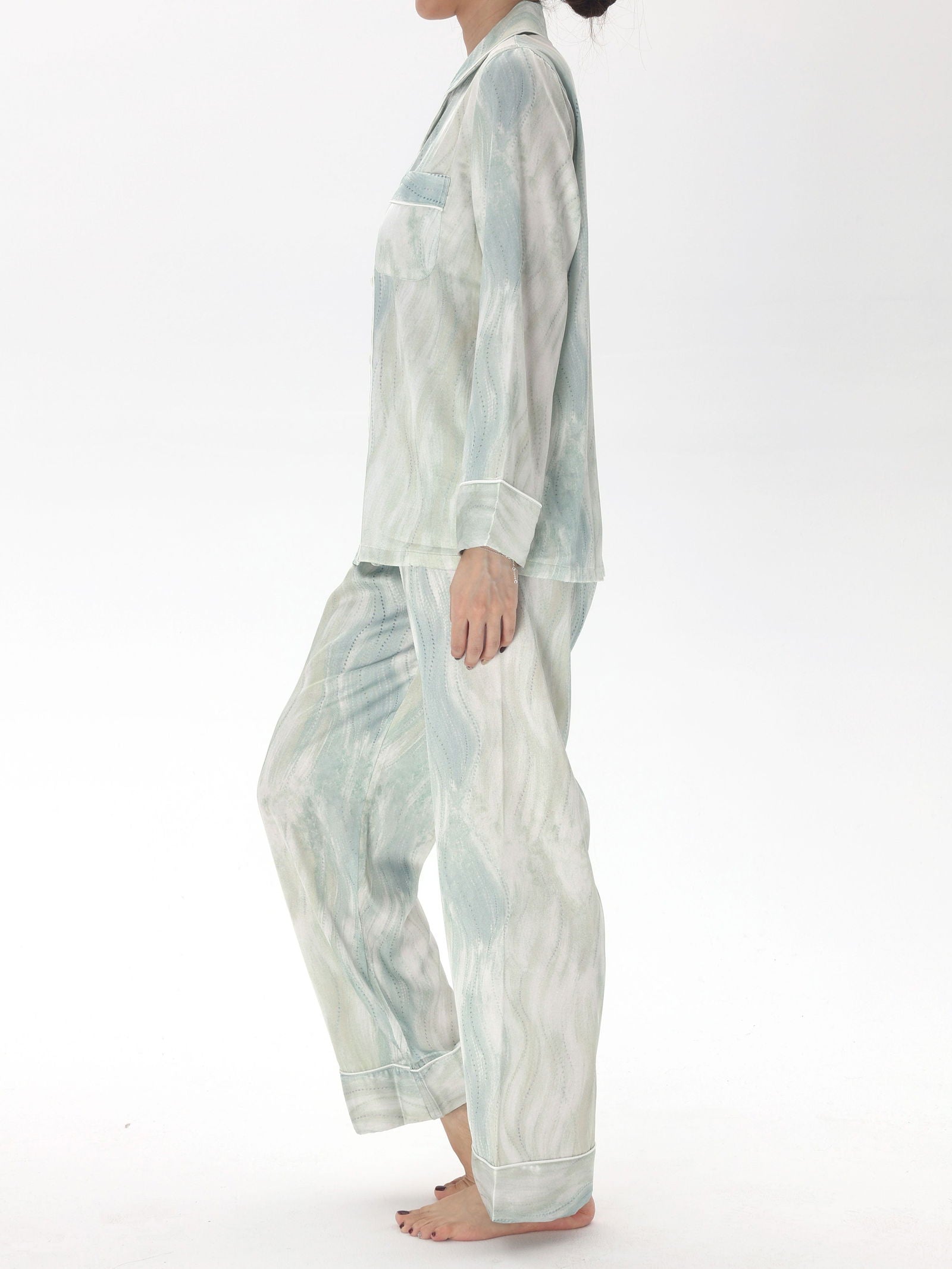Satin Pajama Set (Couple's Matching Set) - Lunior -  - 
