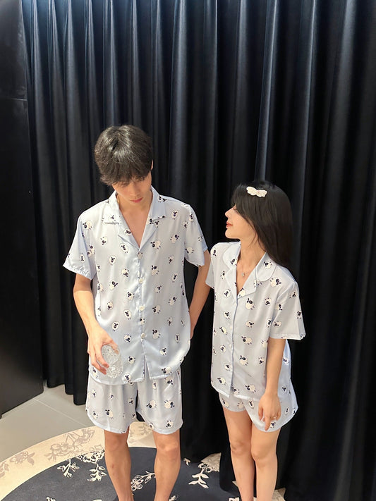 Satin Pajama Set（Couple’s matching set) - Lunior -  - 