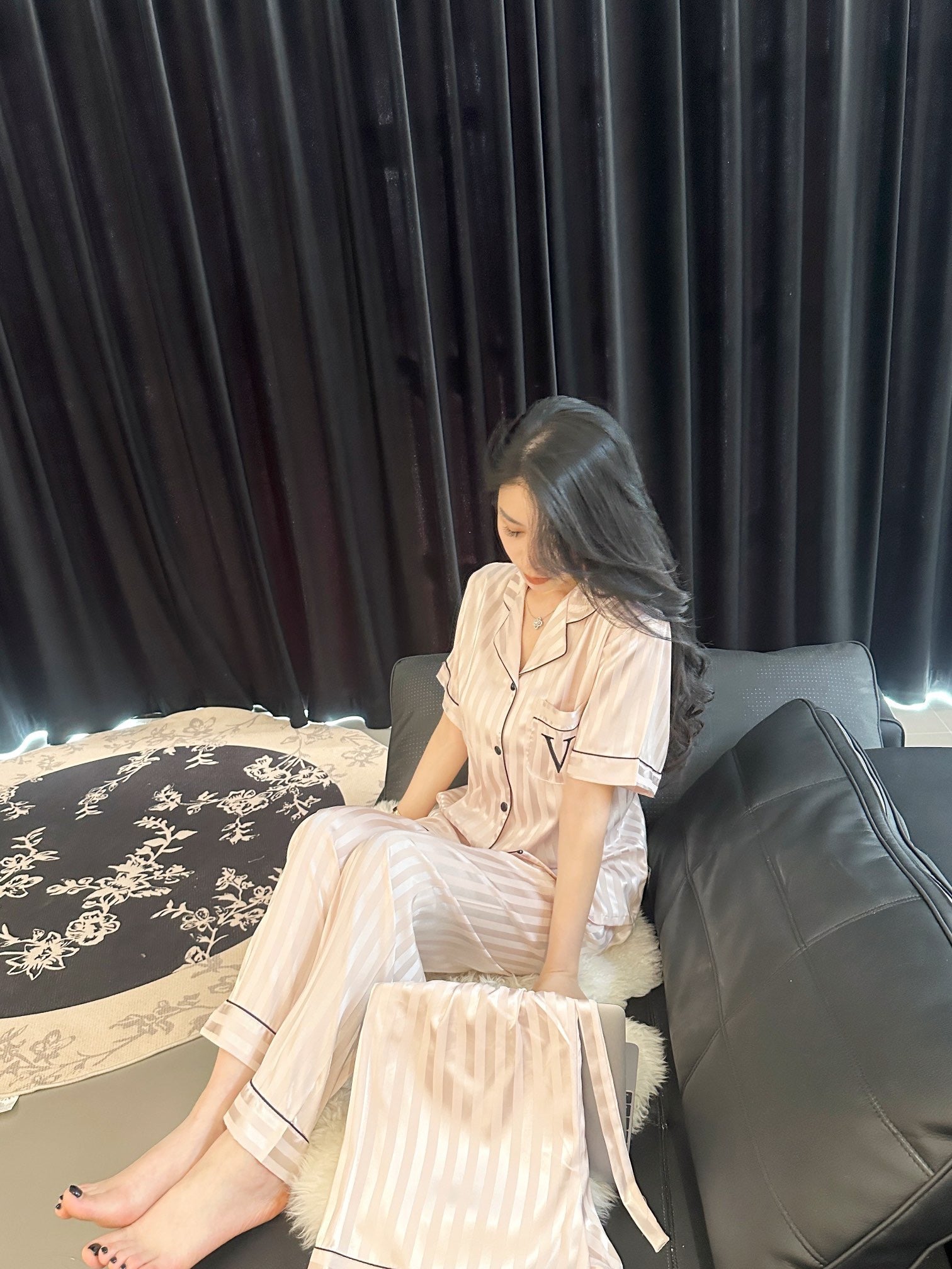 Satin Pajama Set（Couple’s matching set) - Lunior -  - 