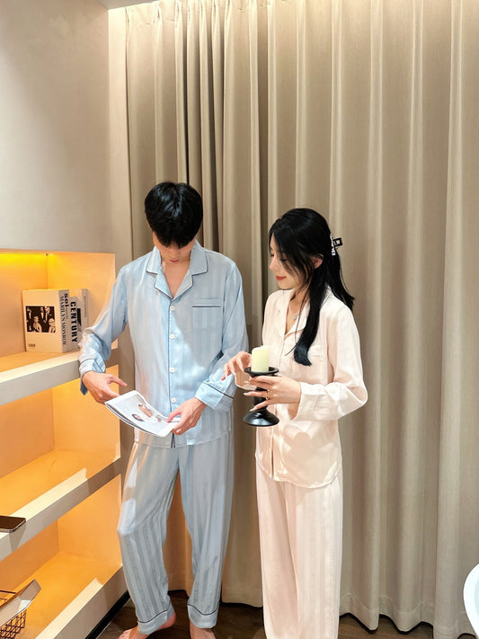 Satin Pajama Set（Couple’s matching set) - Lunior -  - 