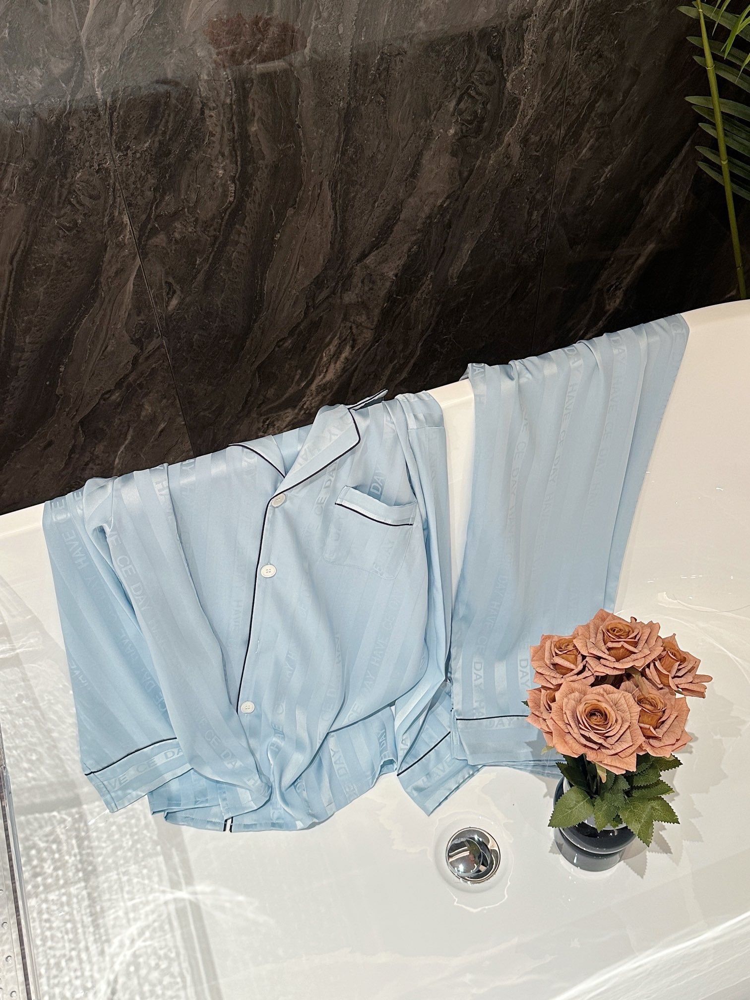 Satin Pajama Set（Couple’s matching set) - Lunior -  - 