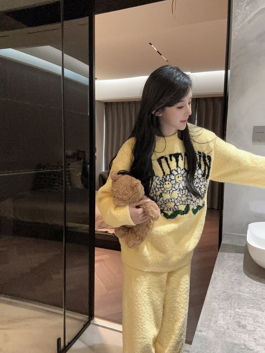 Soft Fleece Pajama Set - Lunior -  - 