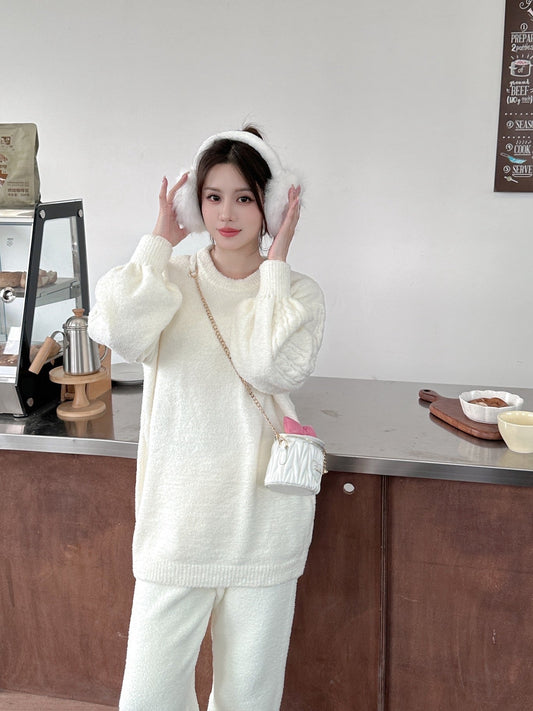 Soft Fleece Pajama Set - Lunior -  - 