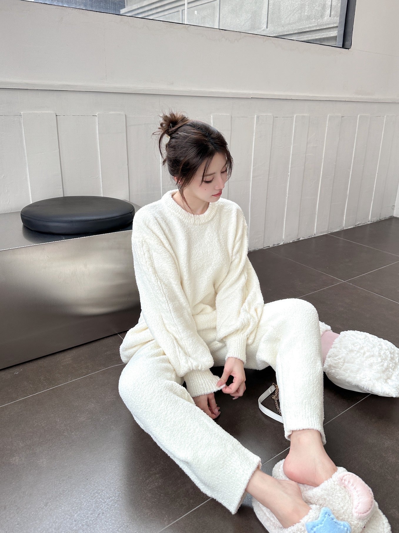 Soft Fleece Pajama Set - Lunior -  - 