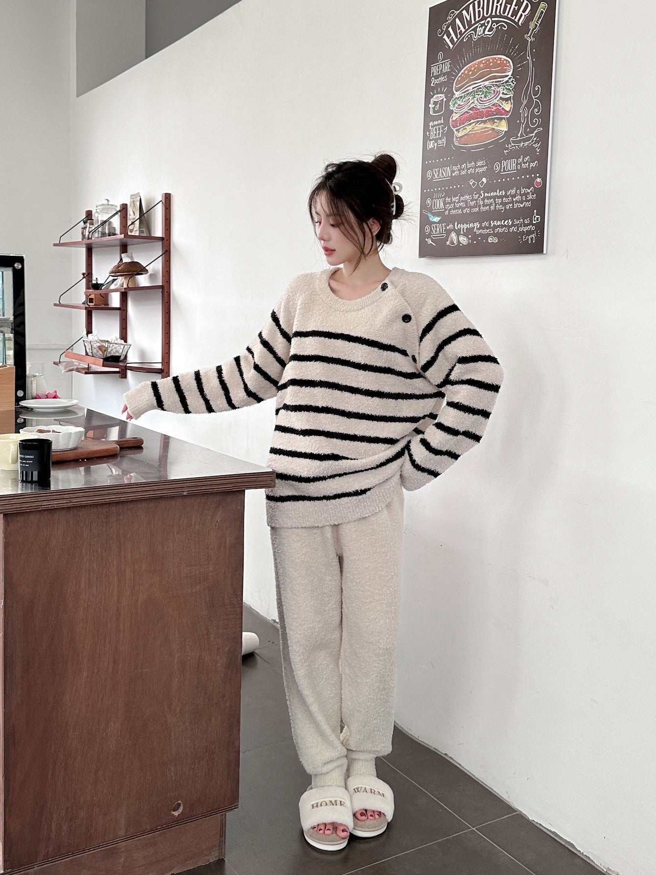 Soft Fleece Pajama Set - Lunior -  - 