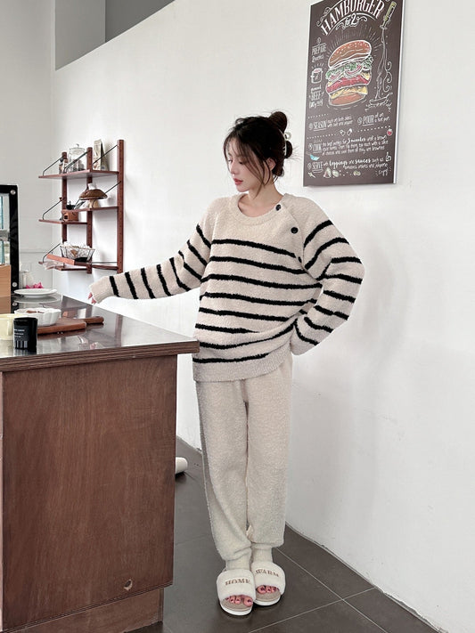 Soft Fleece Pajama Set - Lunior -  - 