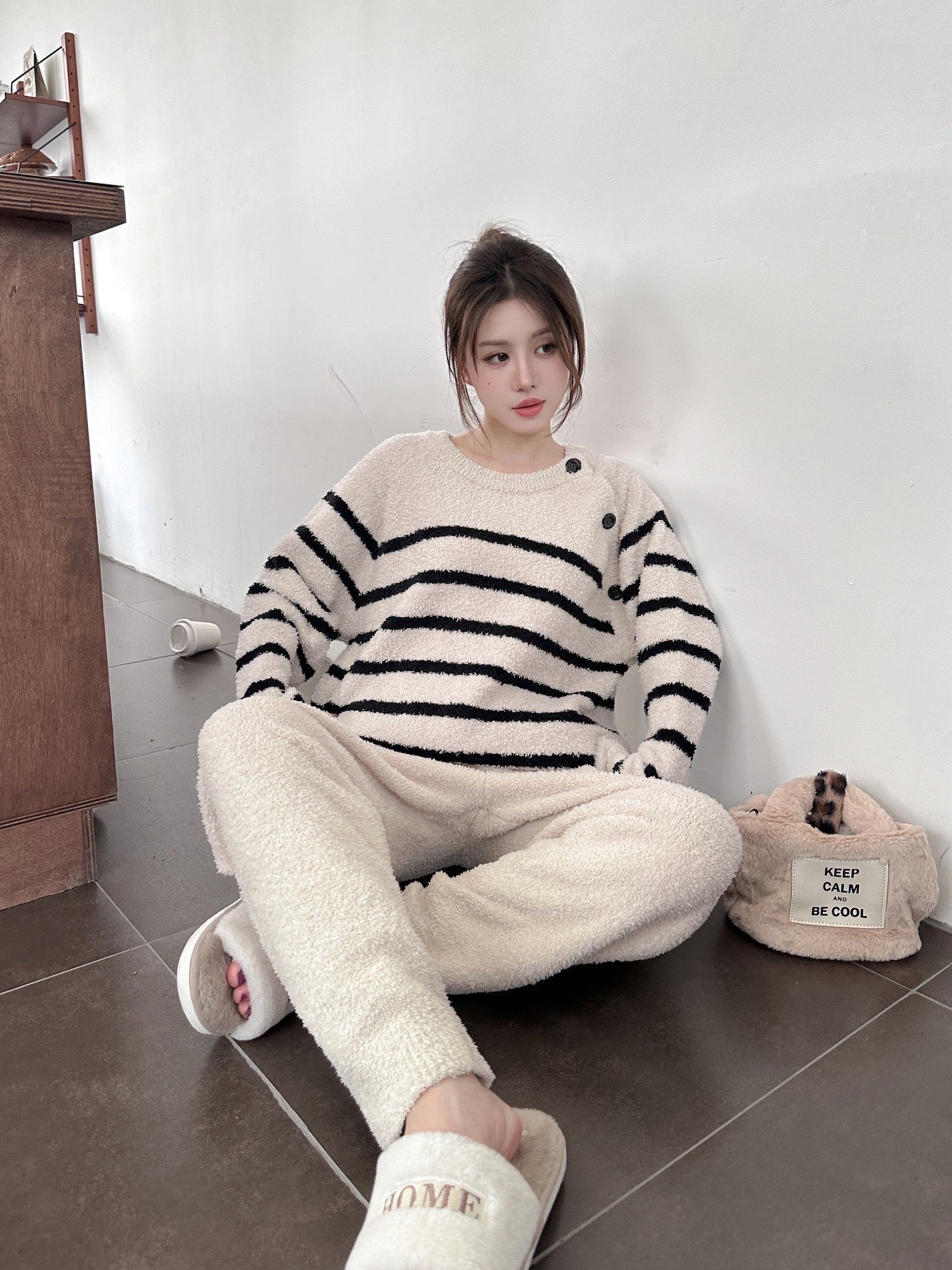 Soft Fleece Pajama Set - Lunior -  - 