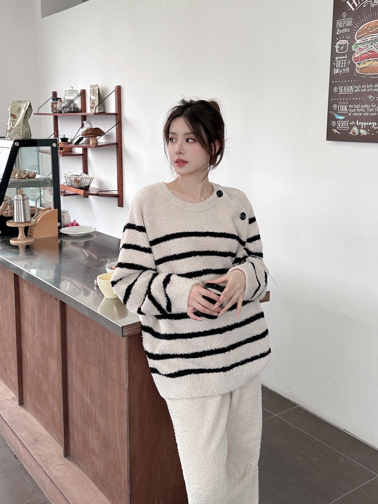 Soft Fleece Pajama Set - Lunior -  - 