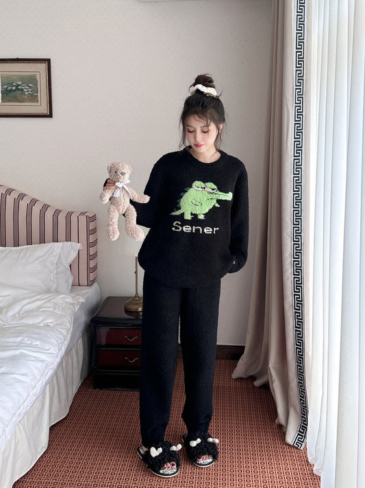 Soft Fleece Pajama Set - Lunior -  - 