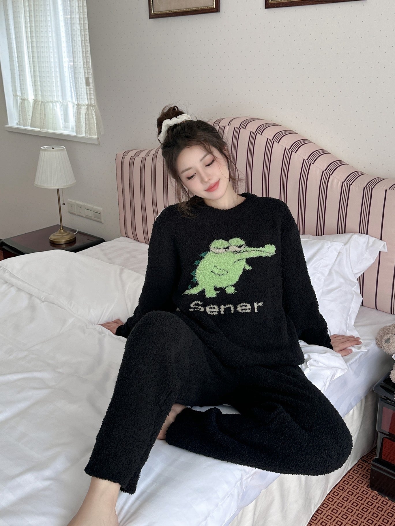 Soft Fleece Pajama Set - Lunior -  - 