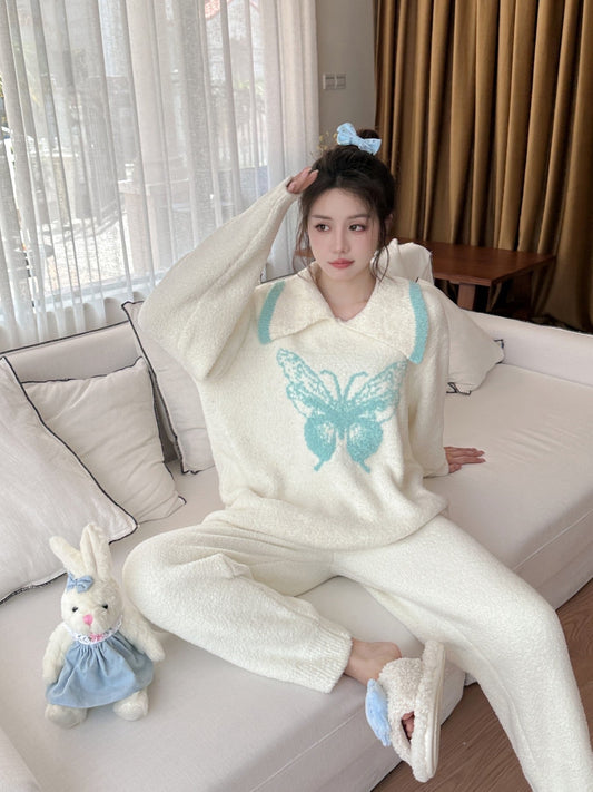 Soft Fleece Pajama Set - Lunior -  - 